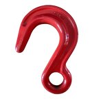 Eye Hook Factory - Container Hook Red High Temperature Forgingstell Smooth Surface Lifting