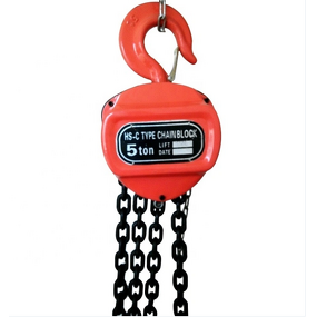 Manual Chain Block Hoist Factory - High Quality Chain Easy Operation WLL 3t 5t 10t