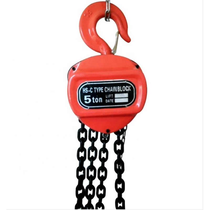 Manual Chain Block Hoist Factory - High Quality Chain Easy Operation WLL 3t 5t 10t