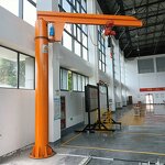 Jib Crane Factory - Full 360 Rotation Heavy-duty Welded Steel Floor Mounted 500kg 1ton 2000lbs