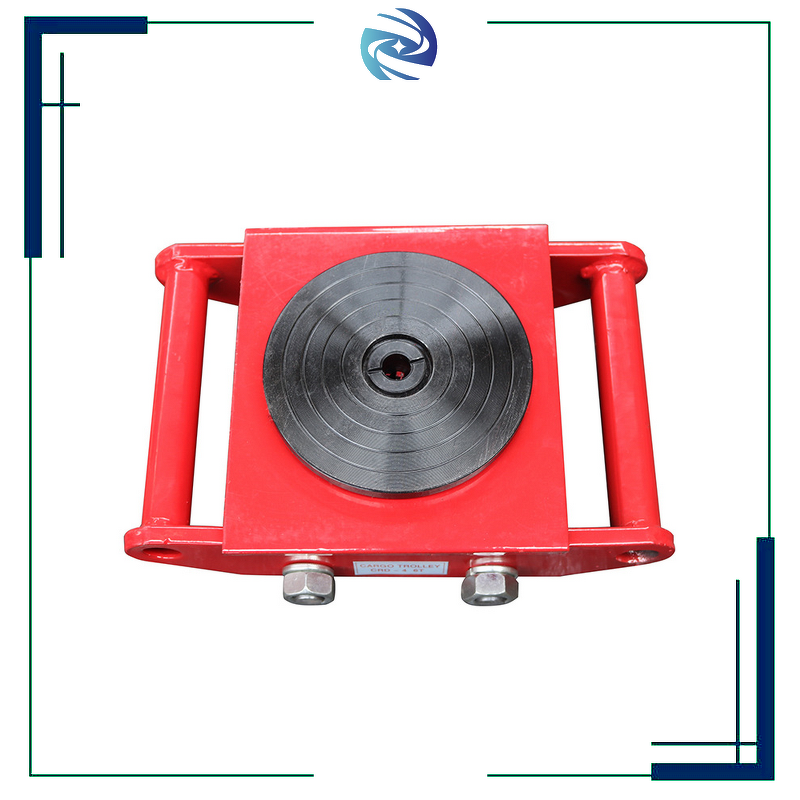 Heavy Load Skates Factory - 6 Ton 4 Wheels Cargo Boat Transportation Steerable Tank Skate Material