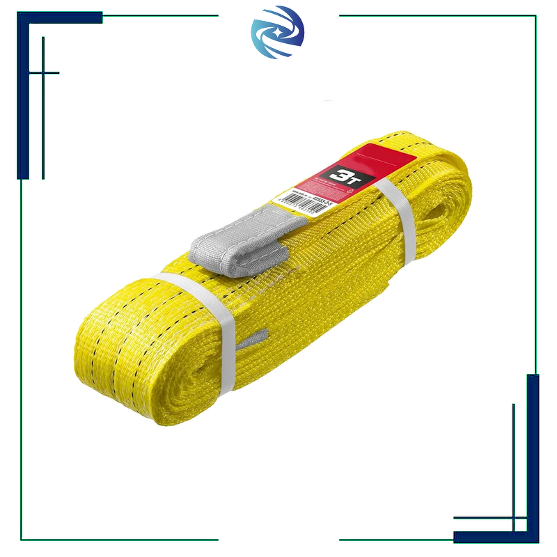 Flat Webbing Sling Factory - 3Ton 3M Customized Size 4:1 Polyester Eye Type High Strength