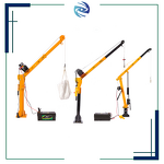 Hydraulic Car Crane Factory - 300kg-1T Jib Crane 220V Winch Folding Truck-Mounted 3500 Lbs