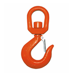G80 Swivel Selflock Hook Manufacturer - High Tensile Red G80 Forged Crane Rigging Alloy Steel