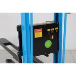 Electric Stacker Manufacturer - Factory Price 1T Self Loading Blue Light Ladder Truck Mounted