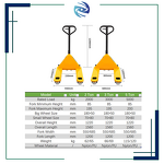 Manual Pallet Truck Factory - Good Quality Nylon Wheel Calving Jack Transpallet for Sale