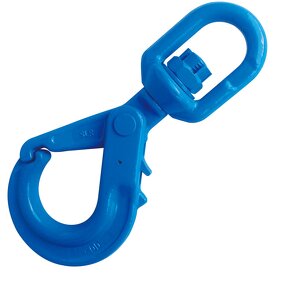 Swivel Hook Manufacturer - K80769 1 1/2 Inch G80 European Type Swivel Selflock Hook