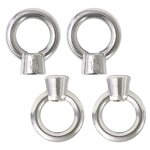 Eye Nuts Manufacturer - Ring Eyebolt 304 Stainless Steel M3 to M16 Lifting Eye Screws