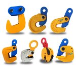 Plate Clamp Factory - 2000kg LC Type Heavy Duty Lifting Horizontal Plate Clamp 2.0t Capacity