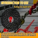 Block Chain for Lifting Manufacturer - High Quality Double Legs Sling G80 Alloy Steel Standard