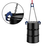 Drum Chain Lifter Manufacturer - Manual Hydraulic 2000 Lbs WLL Vertical Carbon Steel Hook Clamping