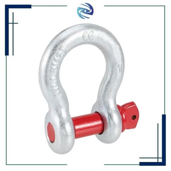G209 Bow Shackle Manufacturer - Heavy Duty Shipping Electric Storehouse Metallurge 1 Inches Bolt