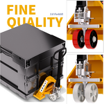 Hydraulic Pallet Truck Manufacturer - 3 Ton 5 Ton Cylinder Hand Manual Forklift for Carrying
