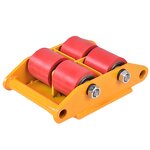 Cargo Moving Roller Factory - New Design 360 Degree Heavy Duty Small Carry Tank Hydraulic Trolley Lift