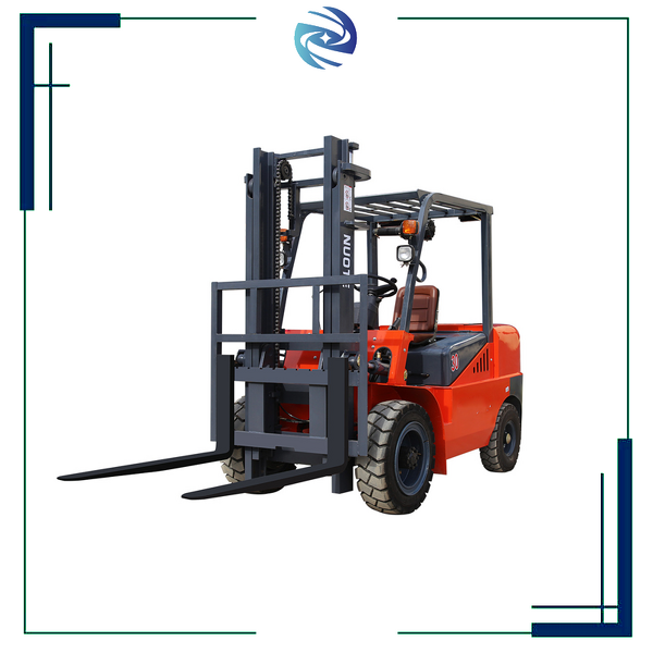 Diesel Powered Forklift Factory - for Heavy Duty Operations 3m to 6m Lifting Range Seat Type