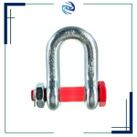 Shackle with Split Pin Factory - 3/16'' Safety Bolt Lifting Hardware G2150 Dee Hot Dip Galvanized