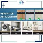 Furniture Dolly Factory - OEM Four-Wheel Steel Platform Light Tool Lifter Set Blue Square Wheel 9 Pcs