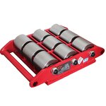 Cargo Moving Roller Factory - New Design 360 Degree Heavy Duty Small Carry Tank Hydraulic Trolley Lift