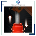 Truck Crane Manufacturer - 220V Winch Adjustable Three Elevation Settings Foldable Steel Pickup