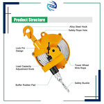 Spring Balancer Manufacturer - CE Approved 1.5m Wire Rust-Resistant Steel for 3-9kg 5-9kg Tool Hanging