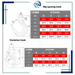 Winch Accessories Manufacturer - Customized with Latch Grade 80 Alloy Steel Lifting Rigging Hardware