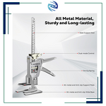 Adjustable Steel Jack Manufacturer - 440lbs for DIY Furniture Tile Door Installation OEM ODM Customized
