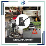 Hydraulic Toe Jack Manufacturer - High Carbon Steel Effort Saving 5T Lift Clawype for Long-term Use