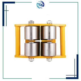 Cargo Transport Pallet Trolley Factory - 6 Ton Roller Skids 4 Wheels Platform Cargo Trolley Carrying Tanks