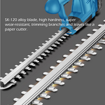 Shrub Hedge Trimmer Factory - 21V Lithium Battery 6-Inch Cordless 2-Stroke Features for DIY Mobile