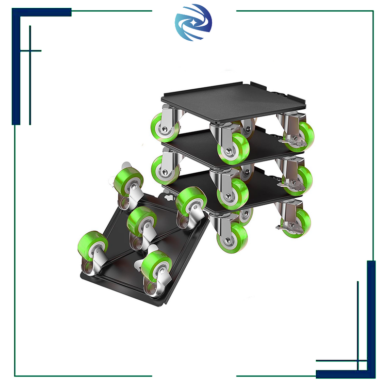Furniture Mover Dolly Factory - Professional with Sturdy Rubber Wheels Braking System Safe Handling