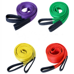 Flat Webbing Sling Manufacturer - 2-Ply Eye-Eye Polyester for Industrial Lifting CE GS Certificated