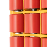 Cargo Transport Pallet Trolley Factory - 6 Ton Roller Skids 4 Wheels Platform Cargo Trolley Carrying Tanks