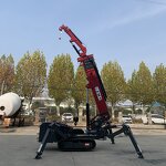 Track Spider Crane Manufacturer - OEM/ODM Custom Super High Quality 10 Ton Spider Crane with Articulating Arm