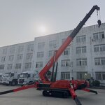 Spider Crane Manufacturer - OEM/ODM Custom 3 Ton 5 Ton 10 Ton 360 Degree Telescopic Spider Crane Boom Lift