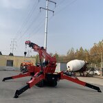 Spider Crane Factory - OEM/ODM Custom EPA Engine 14ton Self propelled Hydraulic Telescopic Electric Tracked Spider Crane