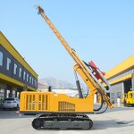 Solar Pile Driver Manufacturer - OEM/ODM Custom High Efficiency Solar Pile Driver with Crawler Frame