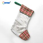 Sequin Christmas Stocking Manufacturer - OEM/ODM Custom Hot Selling Sequin Stocking for Sublimation