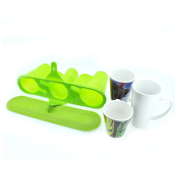 Silicone Mug Wrap Manufacturer - OEM/ODM Custom Multi Functional Mug Silicone Sublimation Wrap Clamp