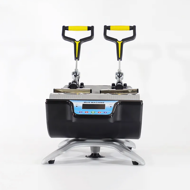 Heat Press Machine Factory - OEM/ODM Custom High Quality Double Station Mug Heat Press Transfer Machine