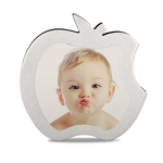 Photo Frame Manufacturer - OEM/ODM Custom Fruit Shape Funny Apple Shaped MDF Photo Frame
