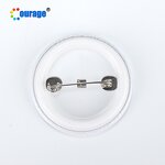 Button Badge Material Factory - OEM/ODM Custom Round Button Badge Pins Material for Badge Machine