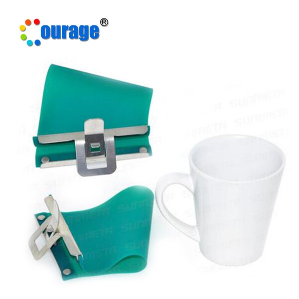 Silicone Mug Clamp Manufacturer - OEM/ODM Custom High Quality 12oz Silicone Mug Wrap Sublimation Clamp