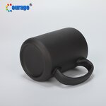 Magic Mug Manufacturer - OEM/ODM Custom 15oz Color Changing Sublimation Magic Mug Black Matte