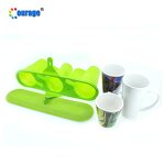 Silicone Clamp Factory - OEM/ODM Custom Conic Mug Silicone Clamp Heat Wrap for 3D Sublimation