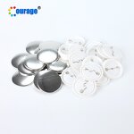 Button Badge Blank Manufacturer - OEM/ODM Custom Different Sizes Sublimation Printing Pin Button Badge