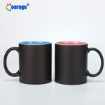 Magic Mug Factory - OEM/ODM Custom 11oz Colorful Inner Heat Blank Color Changing Ceramic Mug