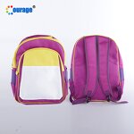 Student Backpack Manufacturer - OEM/ODM Custom Sublimation Canvas Polyester Nylon Student School Backpack
