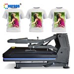 Heat Press Machine Factory - OEM/ODM Custom Cheap Hydraulic T-shirt Heat Press Transfer Printing Machine