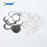 Button Badge Blank Manufacturer - OEM/ODM Custom Different Sizes Sublimation Printing Pin Button Badge