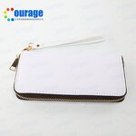 Sublimation Wallet Factory - OEM/ODM Custom Printing Zipper Long Sublimation Wallet Blank